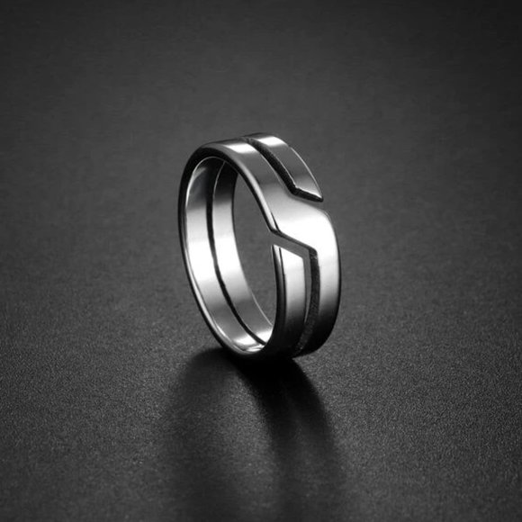 STAINLESS STEEL RING - Picture 1 of 3